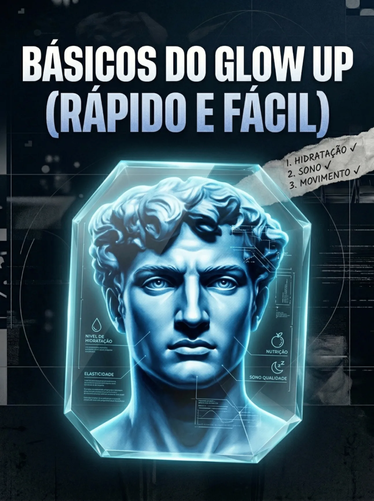 Arte do módulo Básicos do Glow Up